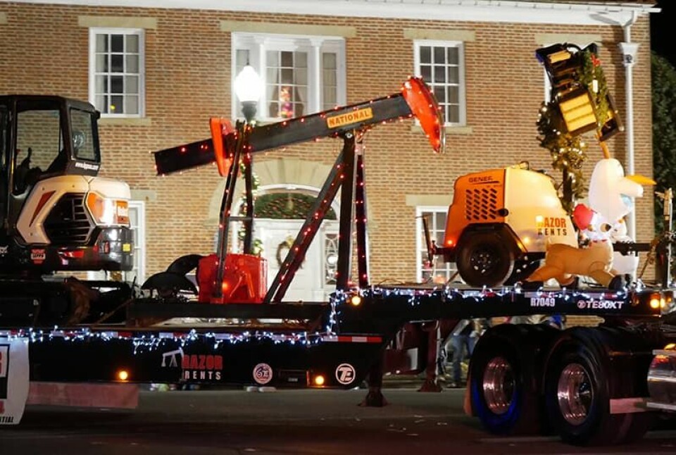 CCM/Thomas ClapperRazor Rents of Carrollton won the Spirit of Christmas award for the best overall entry in the 2024 Carrollton Christmas parade. The parade included 85 entries and lasted over an hour in bone-chilling temperatures. Residents didn’t seem to mind the cold as they bundled up to get a glimpse of Santa and Mrs. Claus on their first official visit to the village.