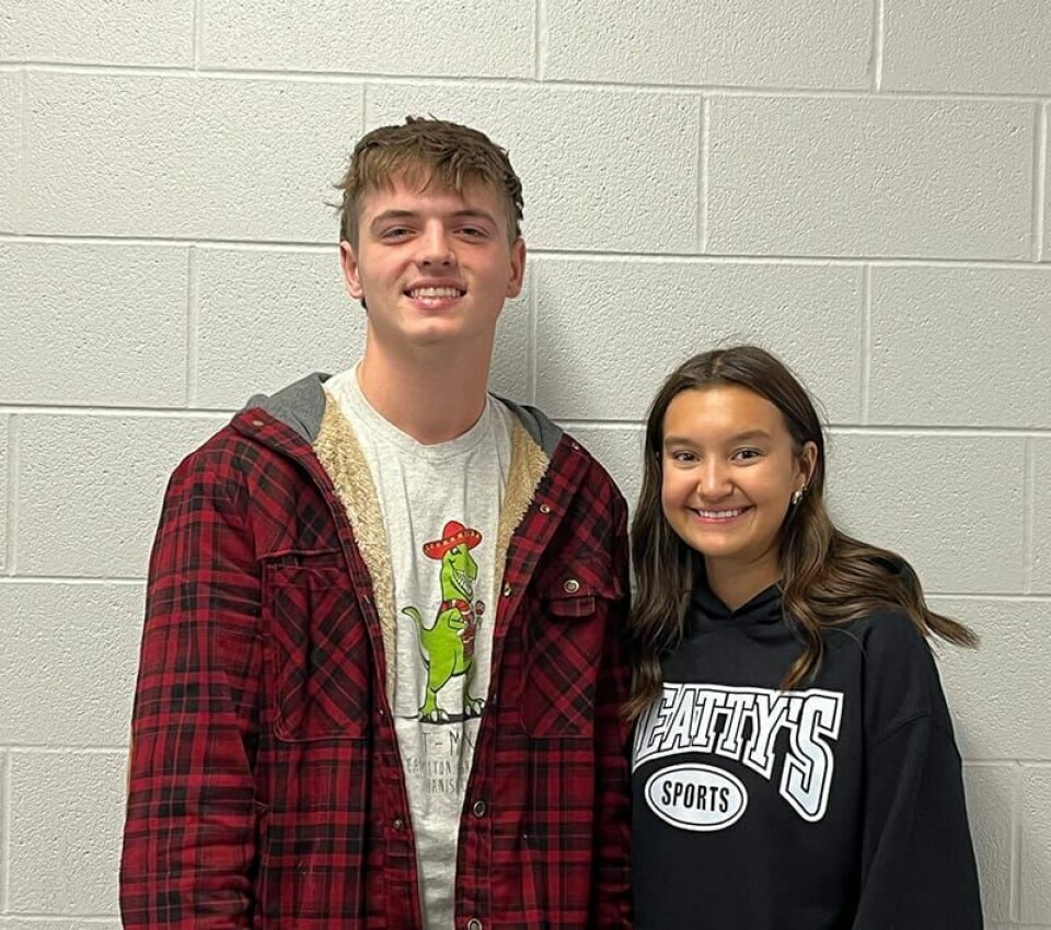 Andrew Birong and Lilliana Menarcheck