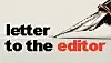 Graphic of 'letter to the editor' with a fountain pen.