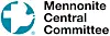 Mennonite Central Committee logo with dove and cross.