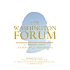 Graphic for The Washington Forum with text and silhouette.
