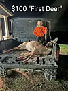 Grady Buxton was a first deer winner.
