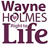 Wayne Holmes Right to Life logo.