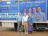 Team members in front of a Crowning Touch truck.