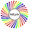 Colorful circular logo with the text 'KidCycle' in the center.