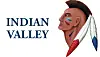 Indian Valley logo with a Native American profile and feathers.