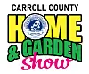 Carroll County Home and Garden Show logo with colorful text.