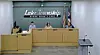 Lake Township officials seated at a meeting table.