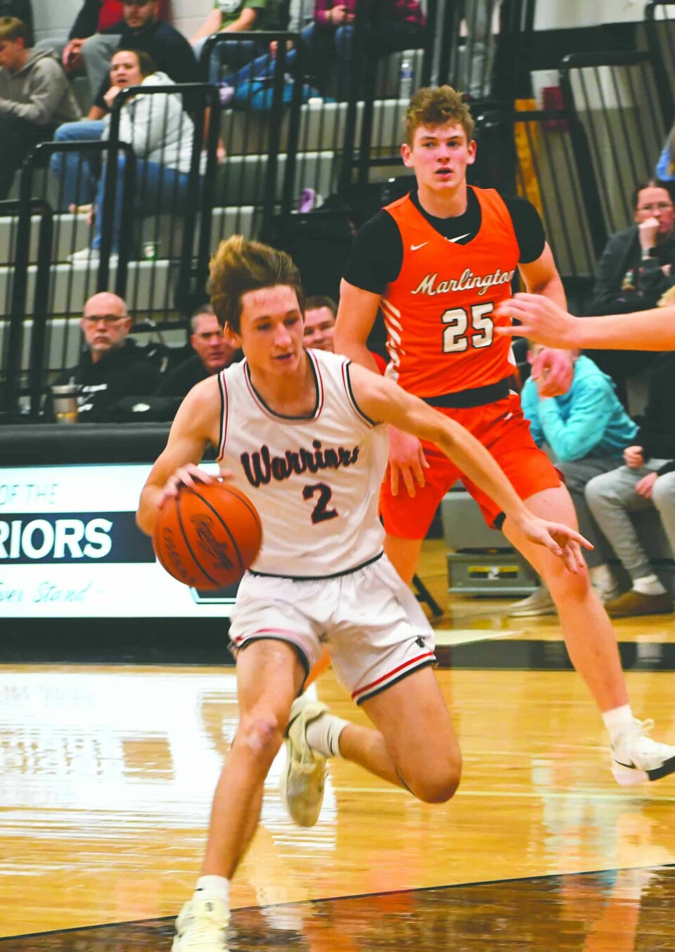 CCM/Dan RiesCarrollton senior Braylen Murphy drives inside during a win over Marlington last week.