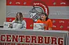 Students signing letters of intent at Centerburg High School.