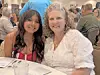 Scholarship recipient Gabriella Griggs is pictured with her mother and new board member Linda Griggs.