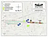 Annotated map with a highlighted route, labeled stops, compass, and Mount Vernon Park logo.
