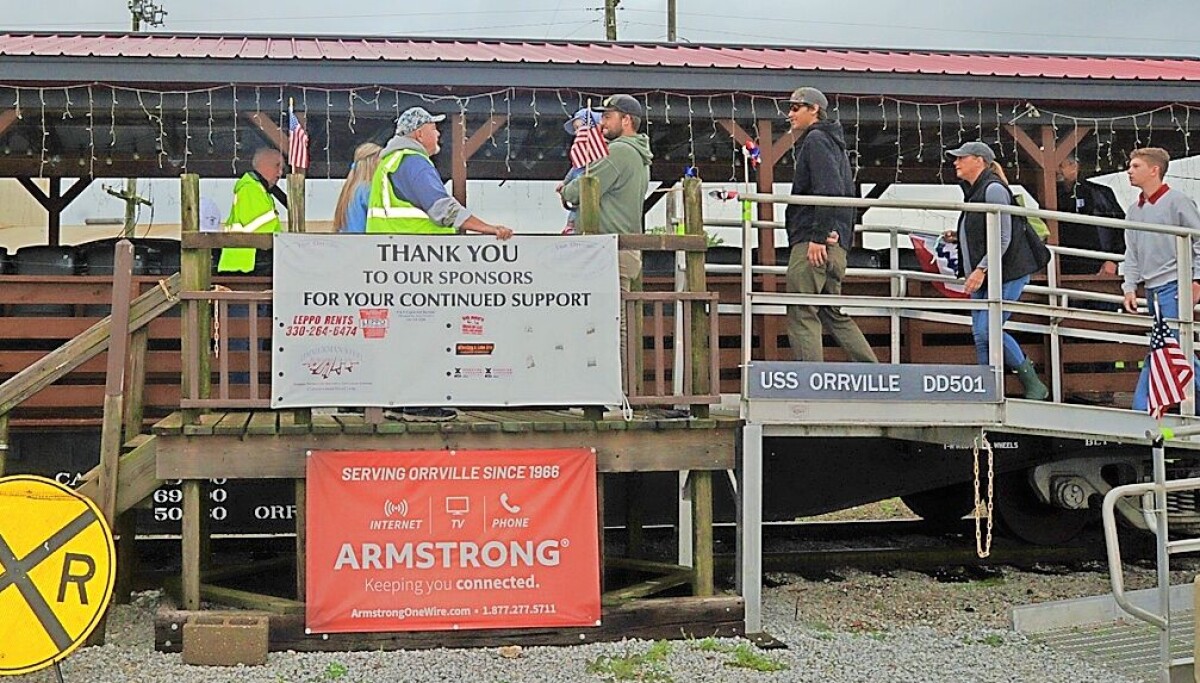 Orrville honors veterans with America250 train rides