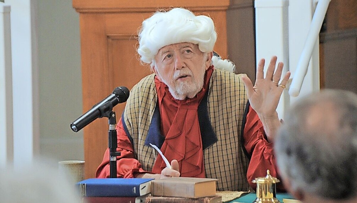 Historical interpreter revisits Declaration debate