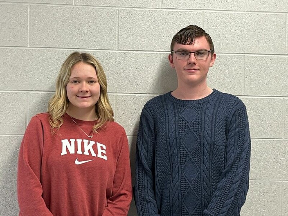 Claire Hostetler and Matthew Hossler