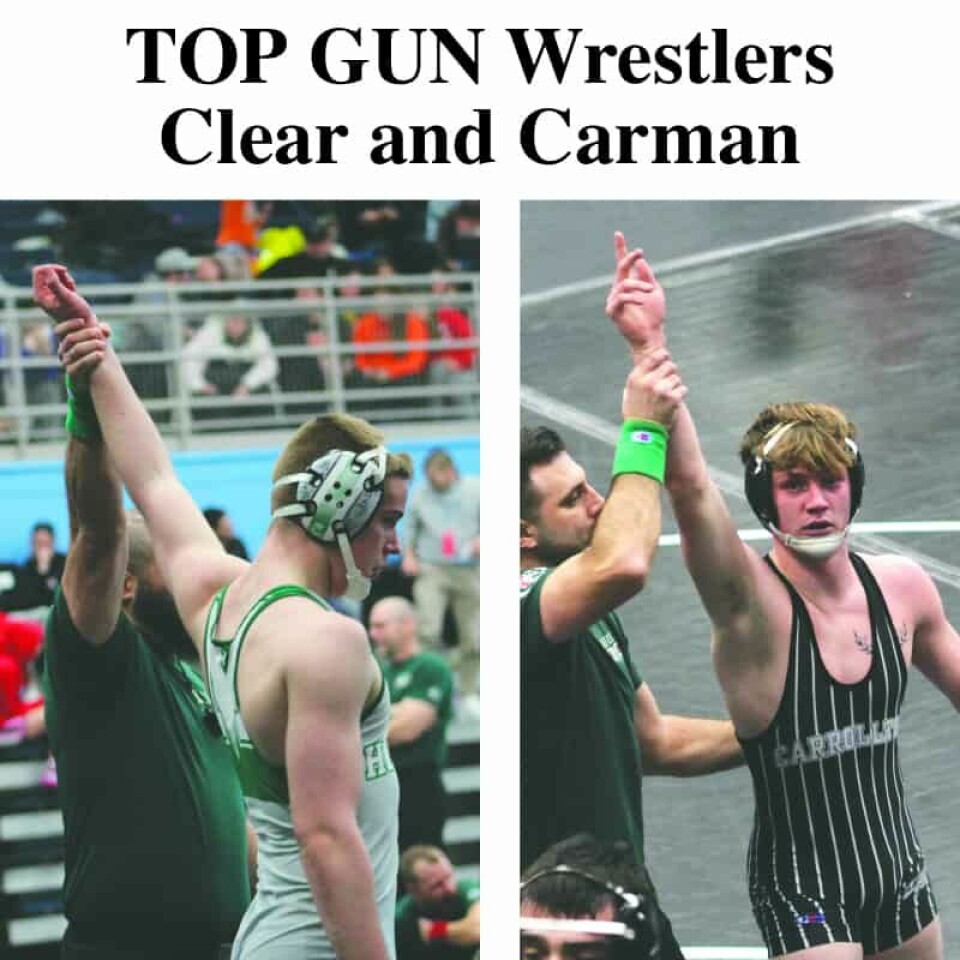 Tyson Clear and Josh Carman