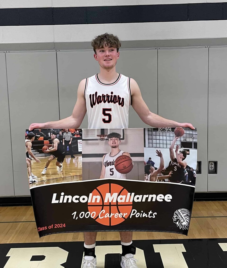 Mallarnee reaches 1,000-pt. plateau