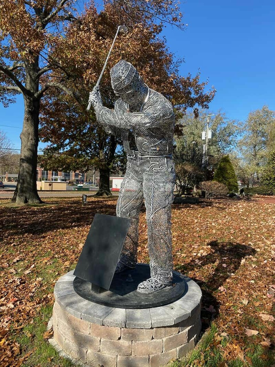 Submitted photoA dedication of a William Powell sculpture will be dedicated at Minerva Public Library on Nov. 6, 4 p.m.