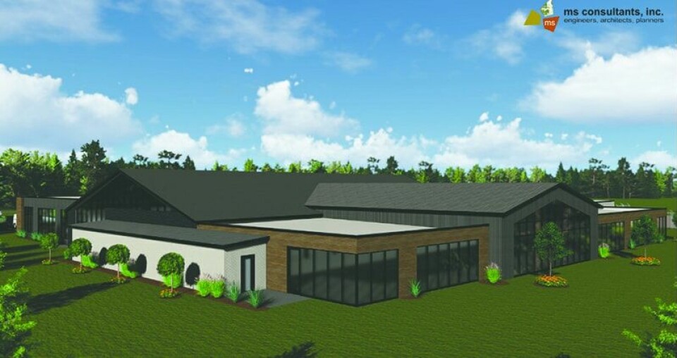 Submitted Photo/ Architect rendering of the proposed Carroll County Veterans Memorial Pool and Community Wellness Center submitted as part of the Appalachian Community Grant program.