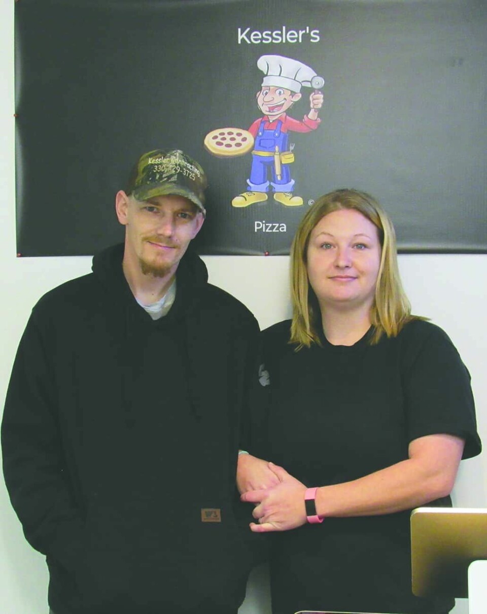 CCM/Thomas ClapperKurt and Rachelle Kessler of Kessler’s Pizza offer another pizza option in Carrollton with handmade pizza. Every aspect of the ingredients can be tailor made to the taste of the customer.