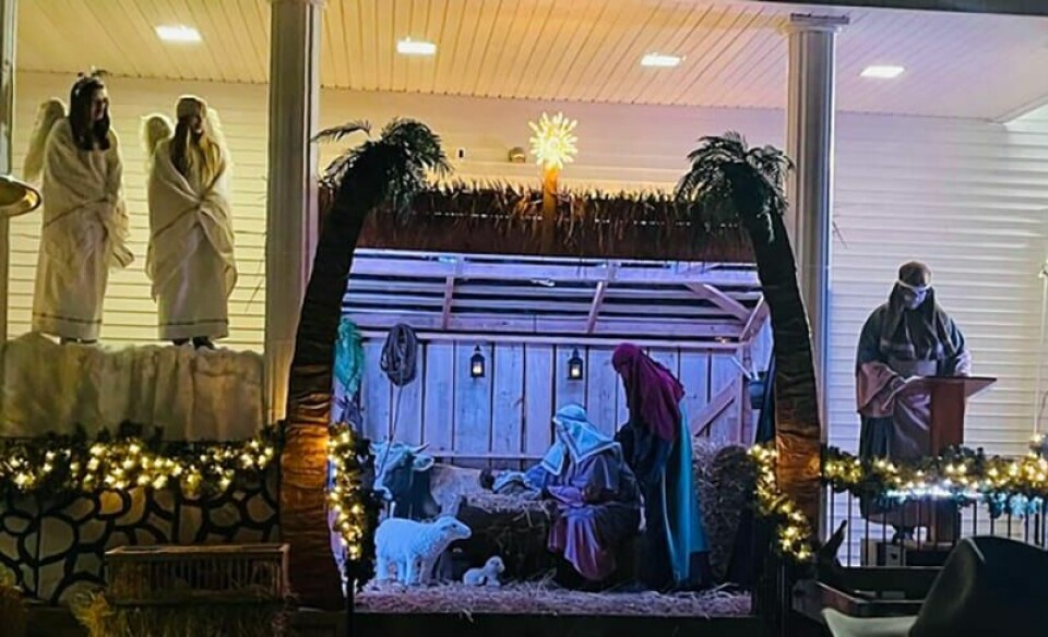 Submitted Photo Christ Community Church in Dellroy to host 3rd annual live Nativity on Dec. 9 which will include firepits, beautiful sets and period costumes to enhance the sacred evening.