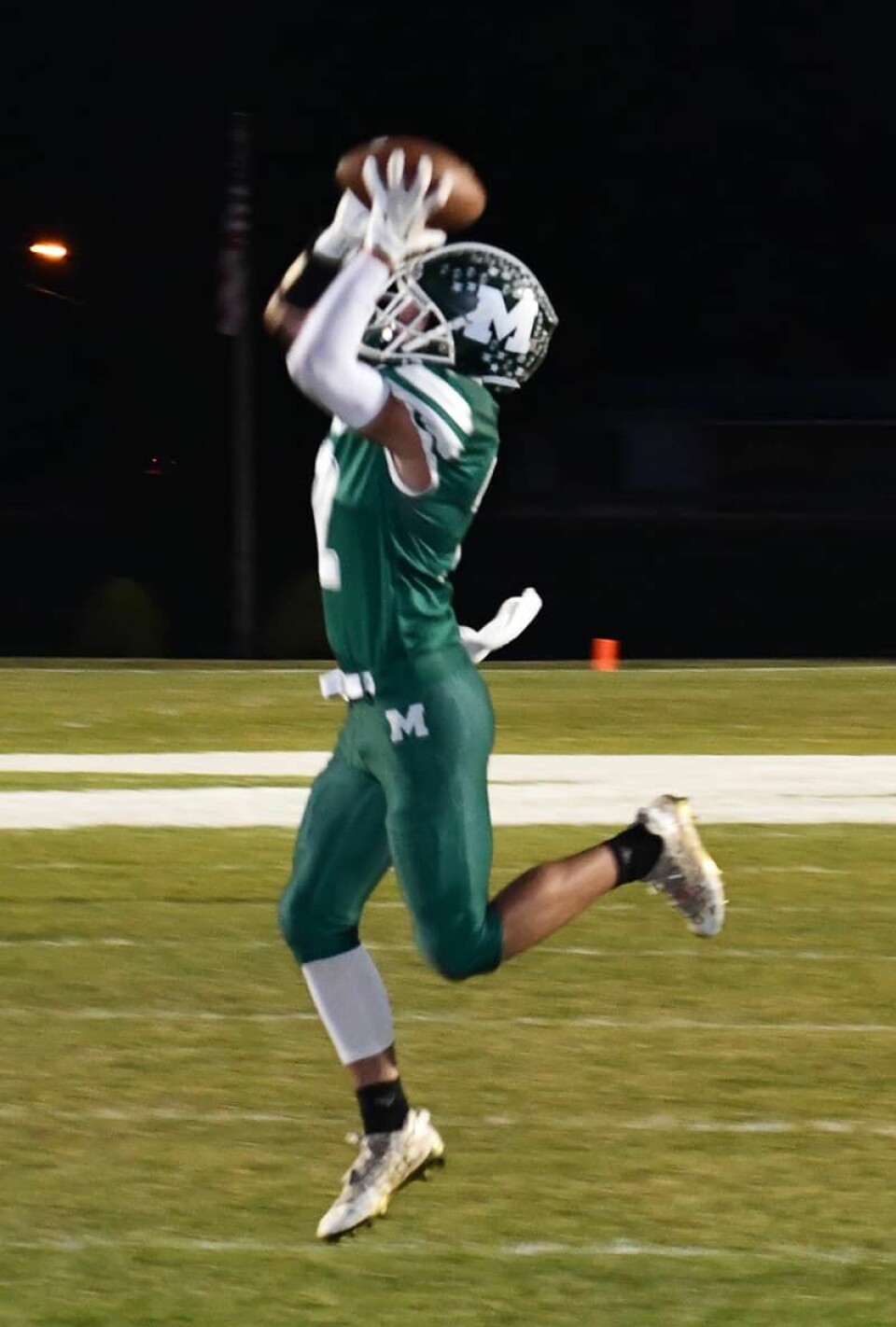CCM/Pete McIntireJosh Untch pulls in a 12-yard touchdown pass.