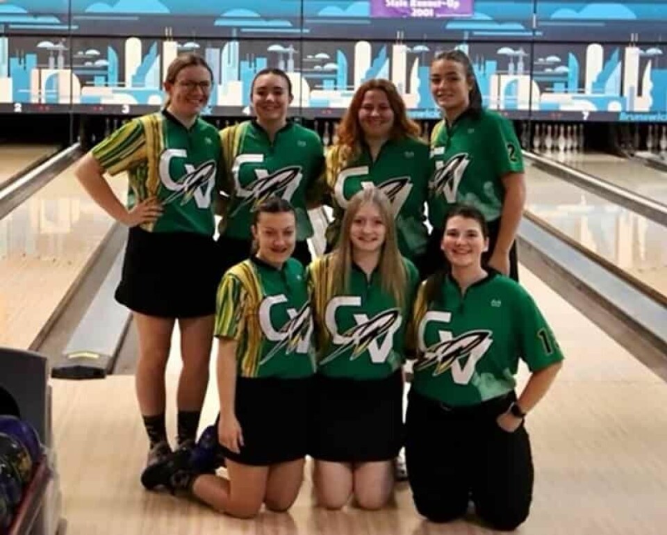Submitted PhotoMembers of the Conotton Valley girls bowling team that placed second at the Nordonia Tournament are shown above. Kneeliing from left: Haylee Myers, Lilly Booth and Maddie Miley. Standing: Mackenzie Willoughby, Mylie Galigher, Alexis Booth and Lilah Williams.