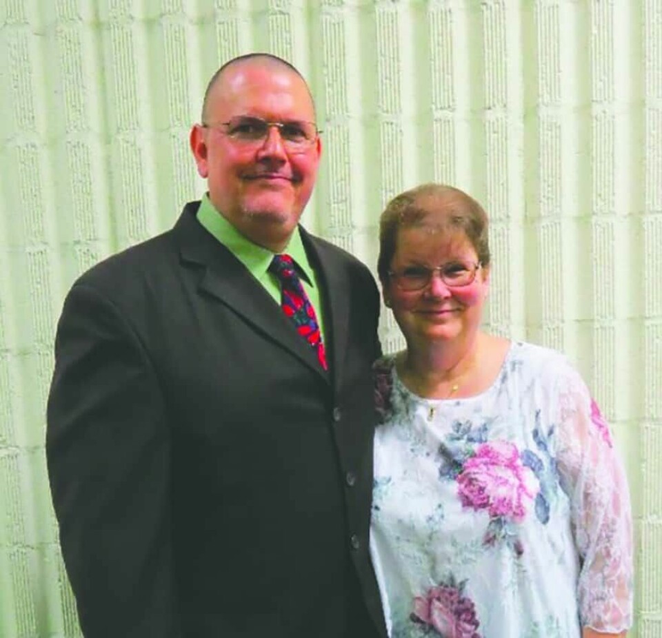 Brother Collin Pinkston and Christine Pinkston.
