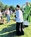 Queen of Heaven Church blesses pets at St. Francis feast day Mass