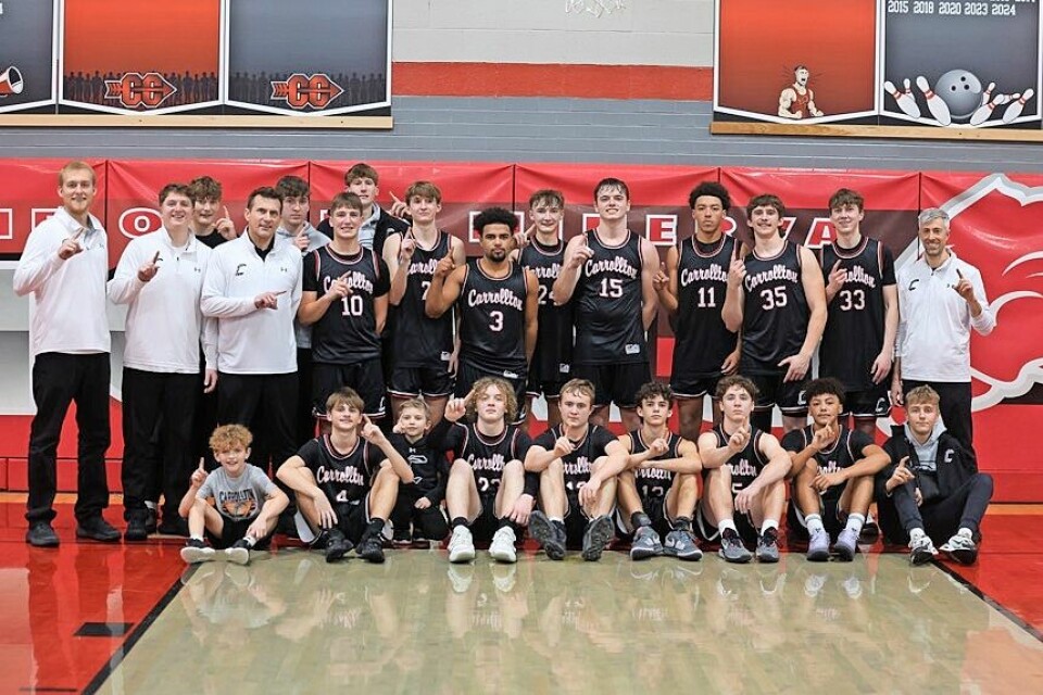 Carrollton boys clinch share of EBC championship