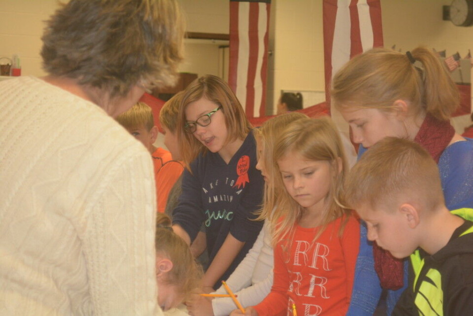 Elementary students participate in mock election Students at Coshocton Elementary School participated in a mock election on Tuesday, Nov. 8 in which all Coshocton elementary students had the option to vote. Beth Scott | Beacon