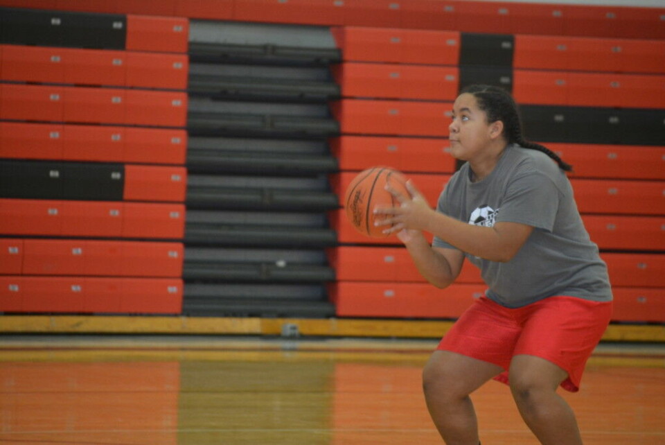 Hoop shoot lets youth practice basketball skills This was Aaliyah Better’s third year competing in the Elks Hoop Shoot. Josie Sellers | Beacon