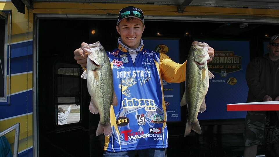 CHS graduate places at Carhartt Bassmaster College Series Coshocton High School graduated Tanner Ward recently qualified to fish in the National Bassmaster College Series Tournament. Contributed | Beacon