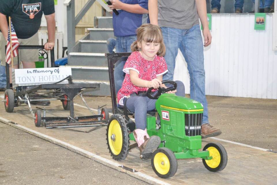 Dog show, kiddie tractor pull part of Sunday fun at the fair
