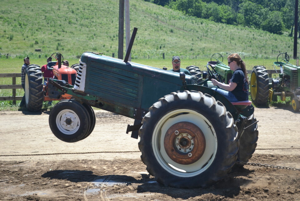 Chicken BBQ and tractor pull held in Bakersville
