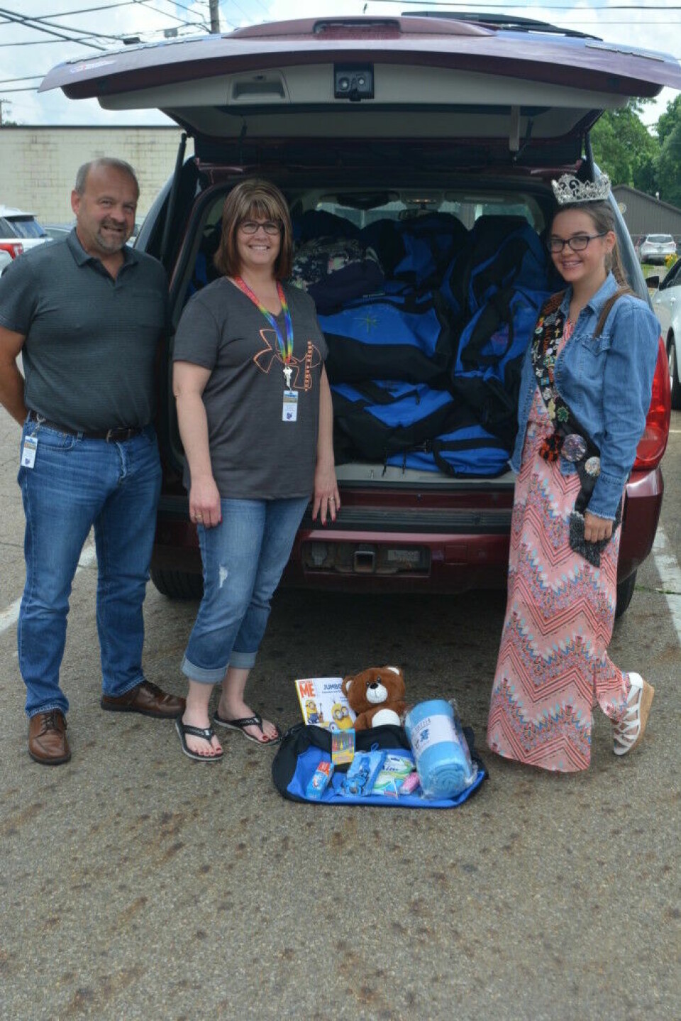 West Lafayette Homecoming Junior Queen helps foster children