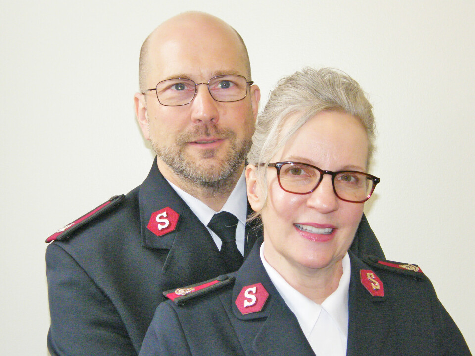 Salvation Army welcomes new leaders