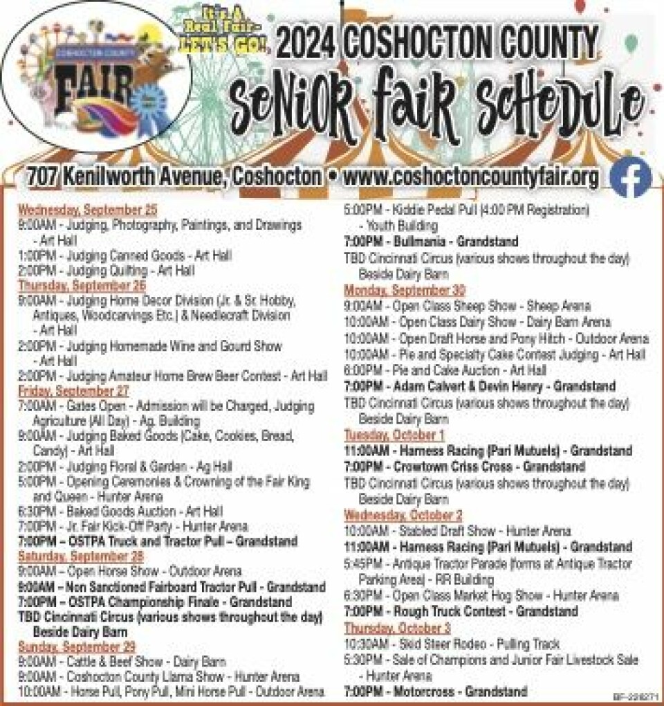 County fair admission