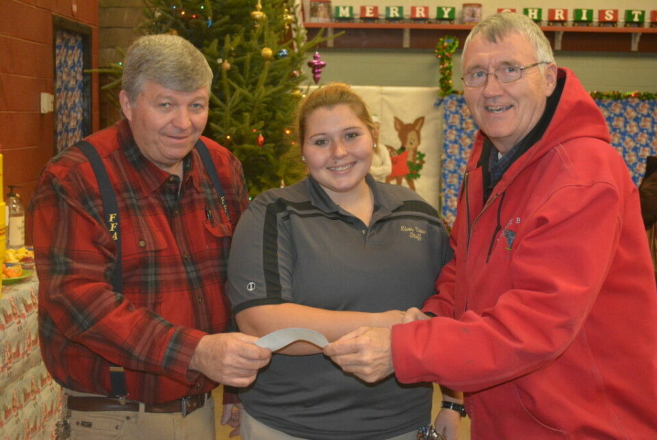 Warsaw Lions Club donates to River View FFA The Warsaw Lions Club recently made a donation to River View High School FFA to help with its annual “A Touch of Country Christmas.” Pictured from left are: RVHS teachers Jim Rich and Allyssa McMullen and Bob Buxton from the Lions Club. Josie Sellers | Beacon