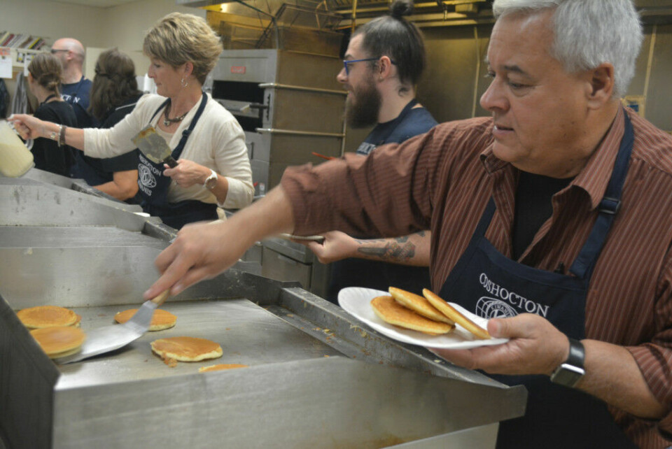 Pancake day helps Kiwanis Club fulfill mission