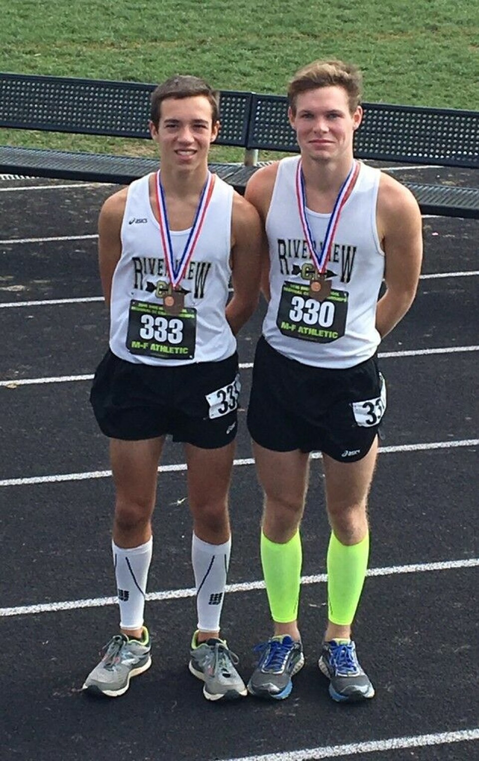 Hardesty and Neal represent RVHS at state cross country meet Sawyer Neal and Michael Hardesty advanced out of the regional cross country meet to represent the Black Bears at the state meet on Nov. 5 at National Trail Raceway in Hebron. Contributed | Beacon