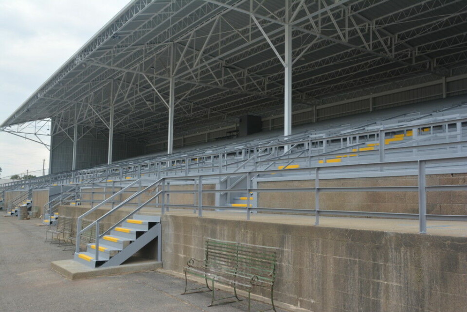 Improvements made to the grandstand