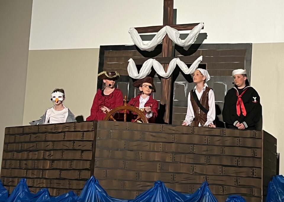 CCS students perform a play with a message
