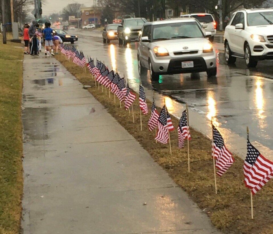 Local Red Cross and Annin help honor Westerville officers