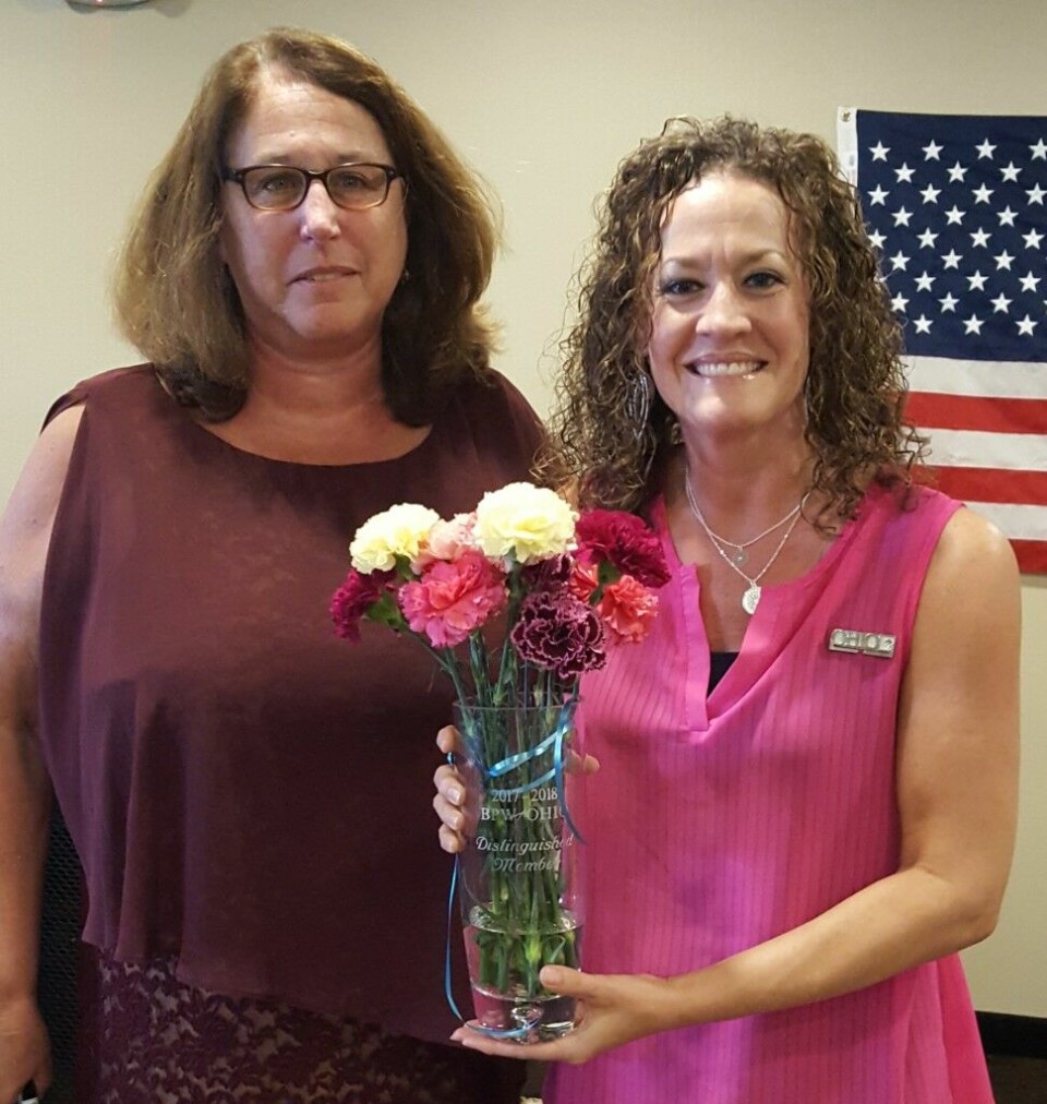 McBurney wins Joyce M. Davis Distinguished Member award