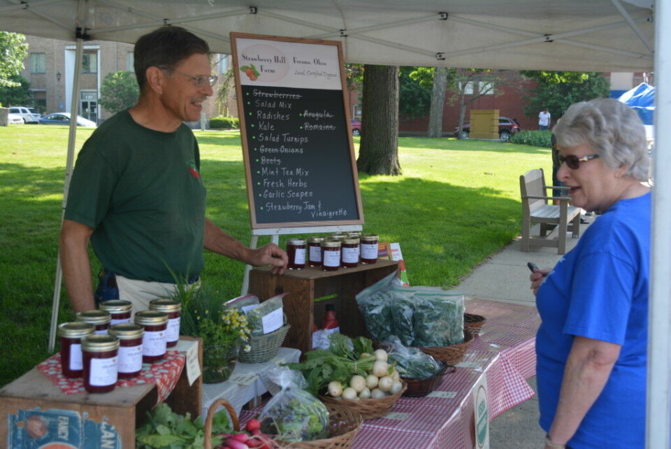 Farmers markets offer locally-grown food