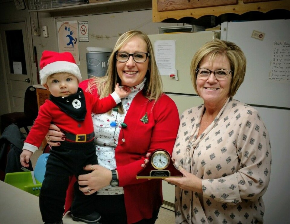 Porter named Conesville’s volunteer of the year