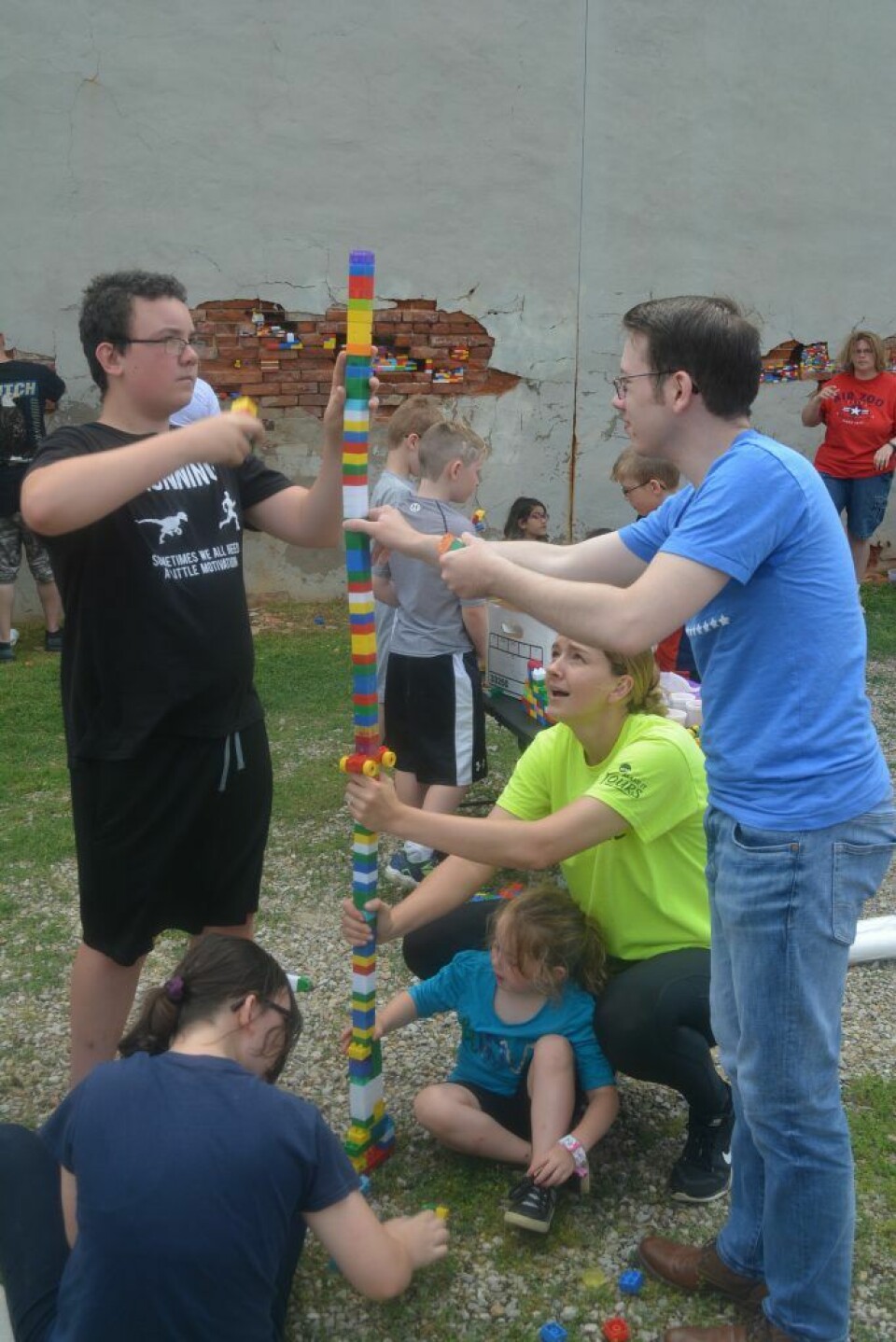 Our Town hosts LEGO Block Party