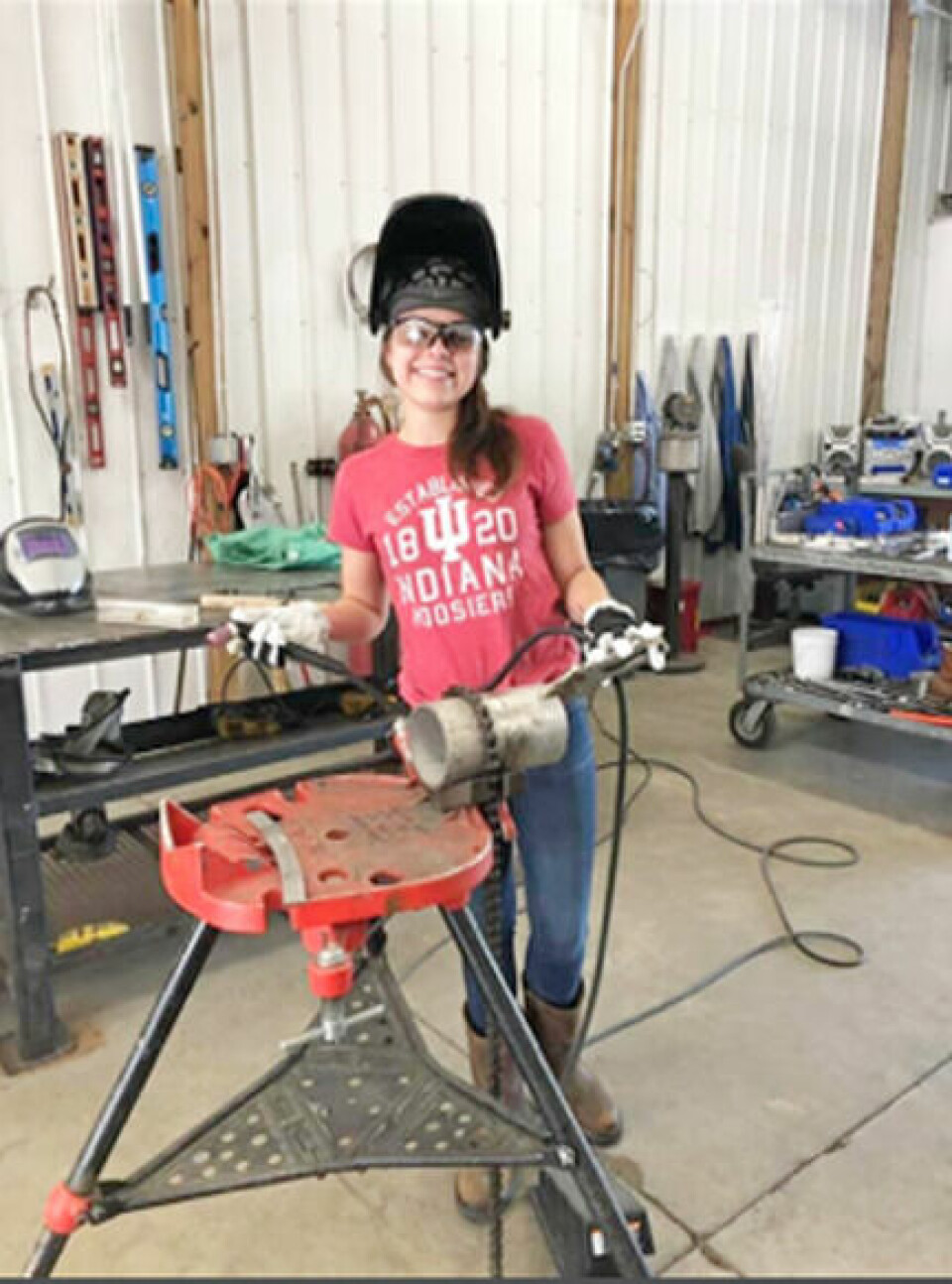Stafford earns 4 certifications in metal fabrication