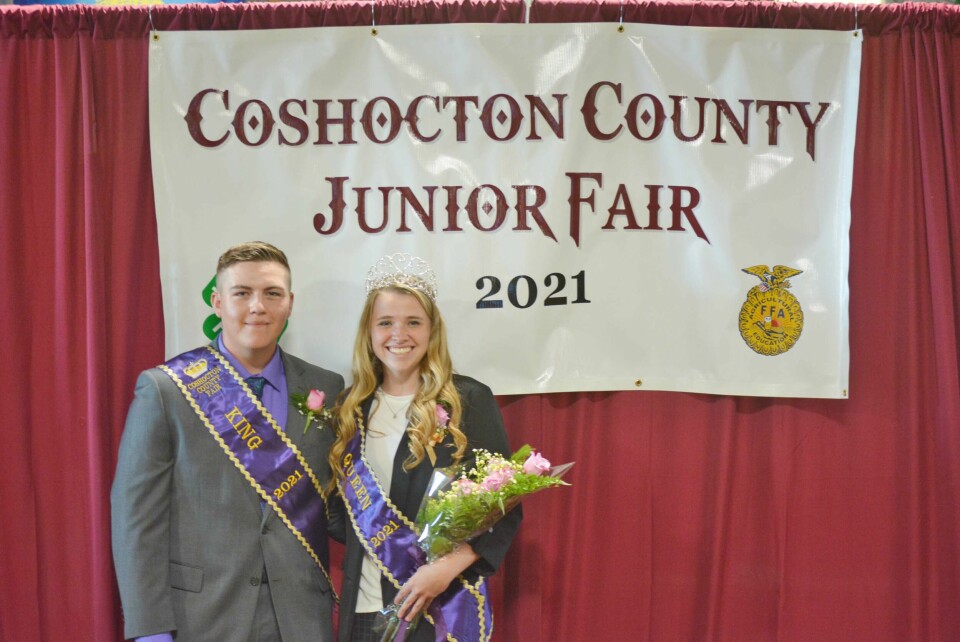 Webster and McCoy named fair royalty